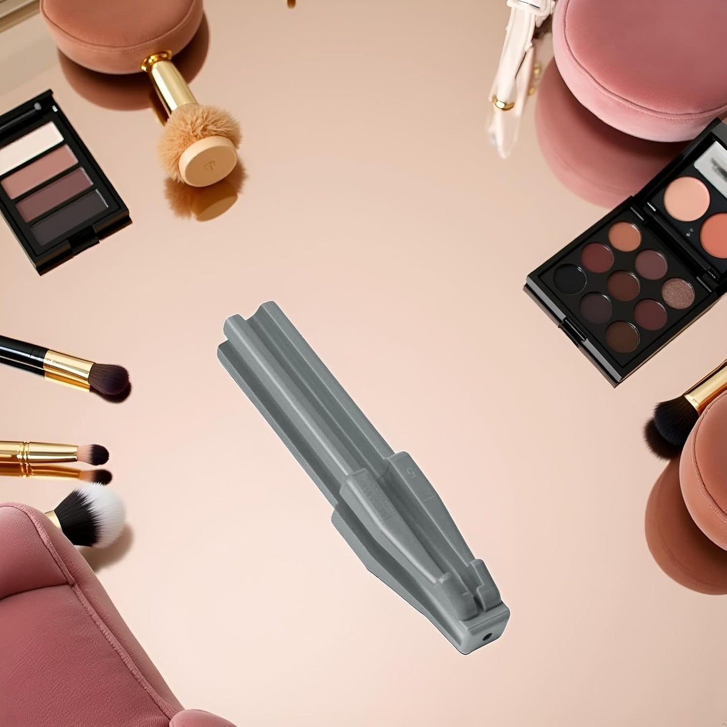 3 in 1 Eyebrow Pencil Sharpener, Eye Pencil Sharpener, Duckbill-Shape Eyebrow Sharpener Auxiliary Tool Cosmetic Pencil Sharpeners, for Beginners and Professional