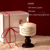 Romantic-Camellia Scented Candle for Birthday Gifts Wedding Candles