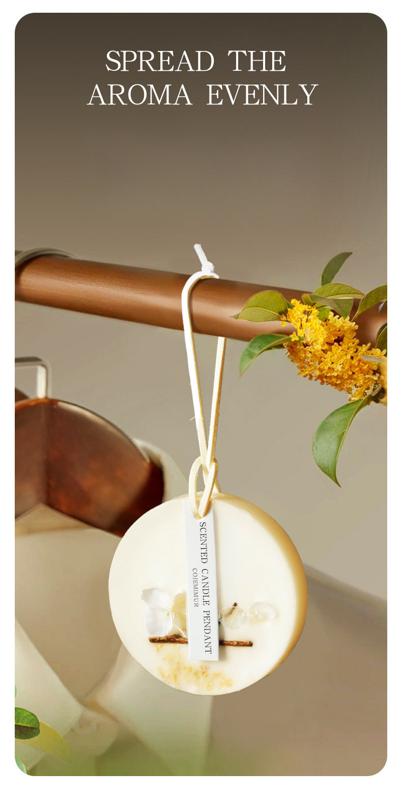 Fresh-Wardrobe clothing fragrance pendant, aromatherapy wax tablets, long-lasting fragrance