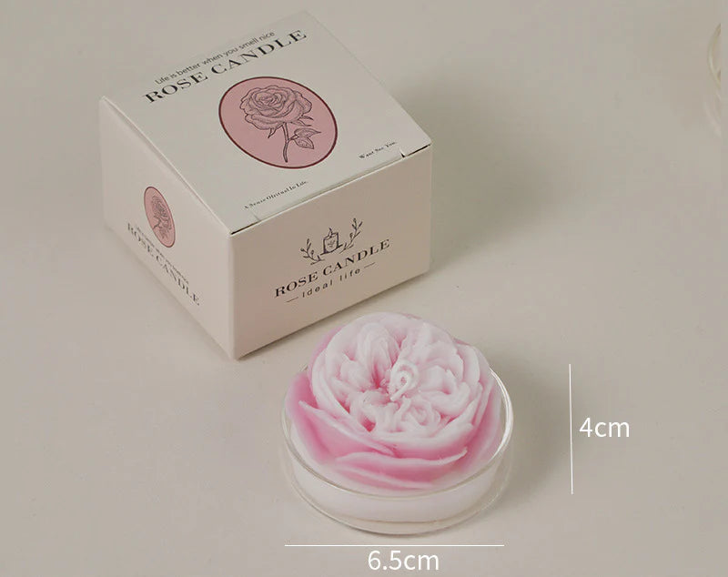 Romantic-Austin Rose scented candle, aromatherapy ornaments, Mother's Day gift