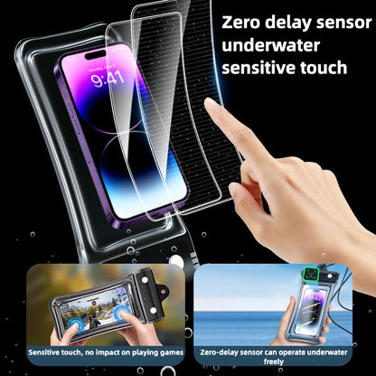 Universal Waterproof Mobile Phone Bag, The Best Choice for Outdoor Sports, Swimming, etc., Suitable for 99% of Mobile Phones