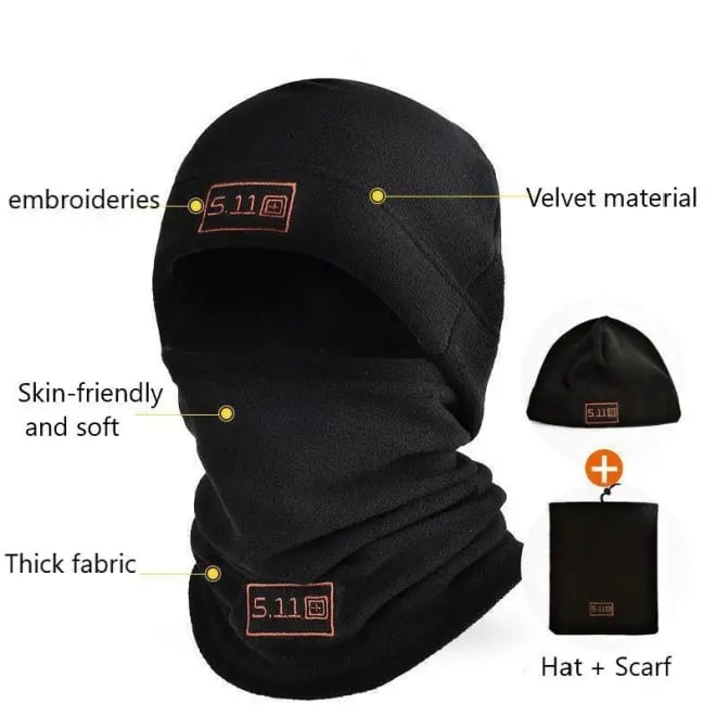 🔥2025 HOT SALE-49% OFF🔥Windproof Hat Windproof Mask Polar Fleece Bandana