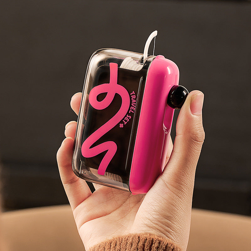 Portable Dental Floss Pick Storage Box