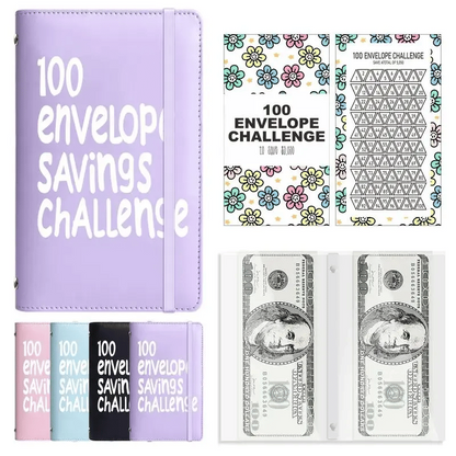 ✉️100 Envelope Savings Challenge Book