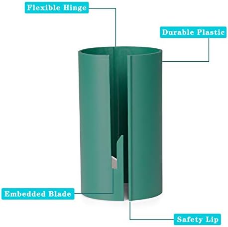 Sliding Wrapping Paper Cutter Tool,Gift Wrapping Paper Cutter Tool,Make Wall Sticker Decorations and Gift Packaging,Christmas Gift Paper（2 Pieces)