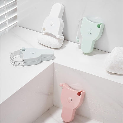Circumference ruler three-circumference ruler fitness ruler waist circumference measuring arm circumference chest circumference leg circumference tape gauge automatic contraction measuring soft ruler