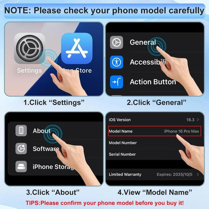 🔥Last Day Promotion 49% OFF🔥 Aluminum Mag Safe Magnetic Case for iPhone 17 Pro Max 16 15 14 13🔥