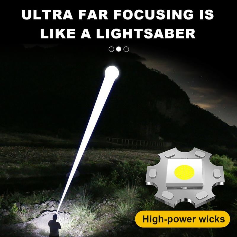UltraBright Tactical Rechargeable Flashlight