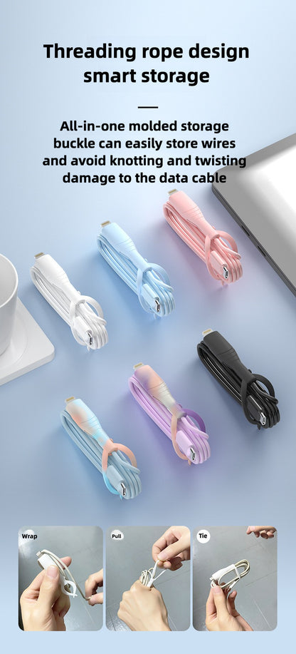 Mobile phone data cable protective cover, anti-bend and breakage, charging cable head protective cover, bundled storage