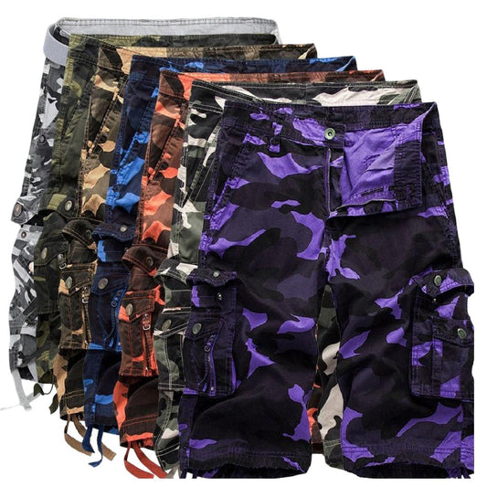 Petalsoul Outdoor Camo Cargo Shorts