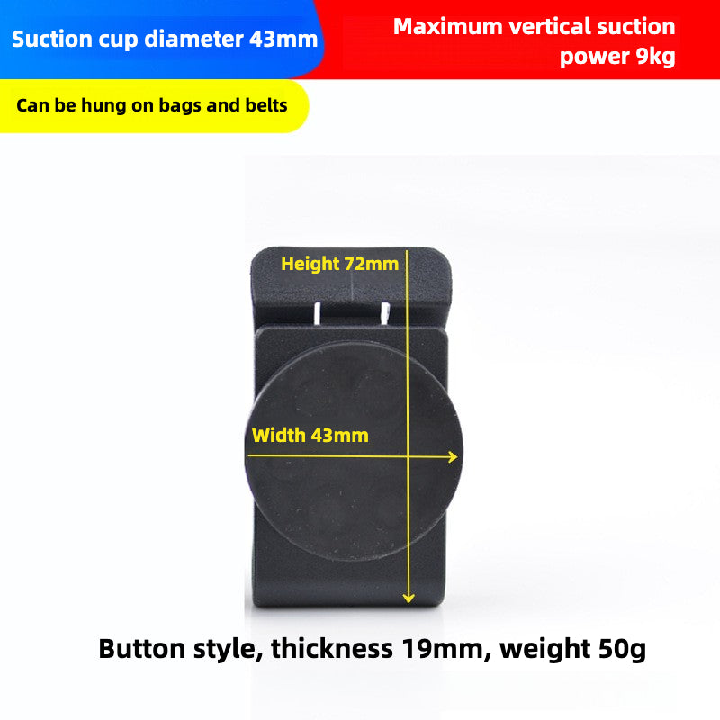 Waist clip strong magnetic suction cup, belt clip strong magnetic rubber suction cup, strong magnetic suction cup, magnetic tool storage