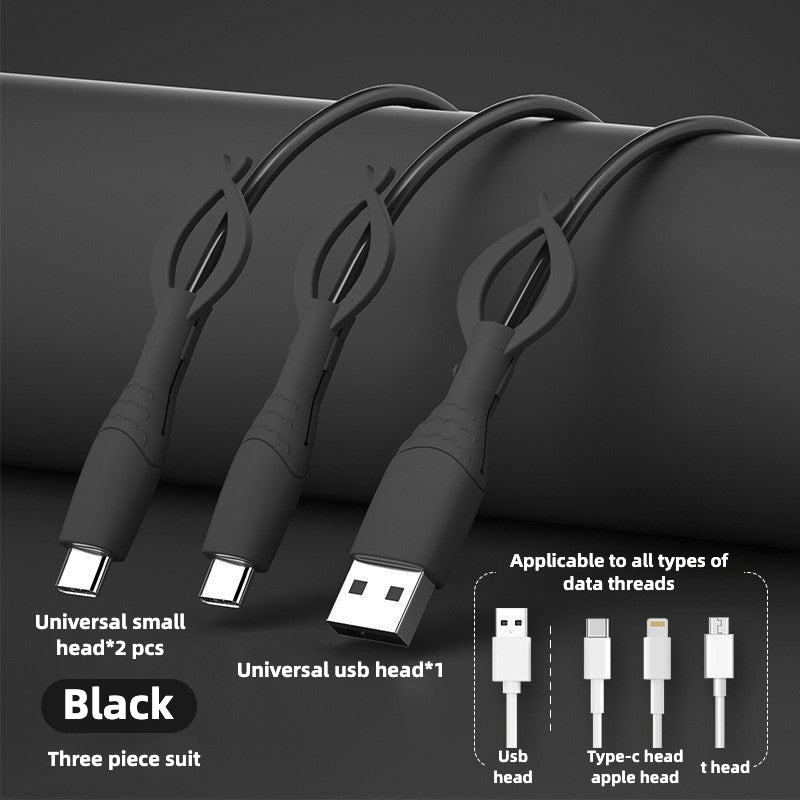 Mobile phone data cable protective cover, anti-bend and breakage, charging cable head protective cover, bundled storage