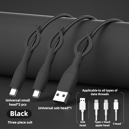 Mobile phone data cable protective cover, anti-bend and breakage, charging cable head protective cover, bundled storage