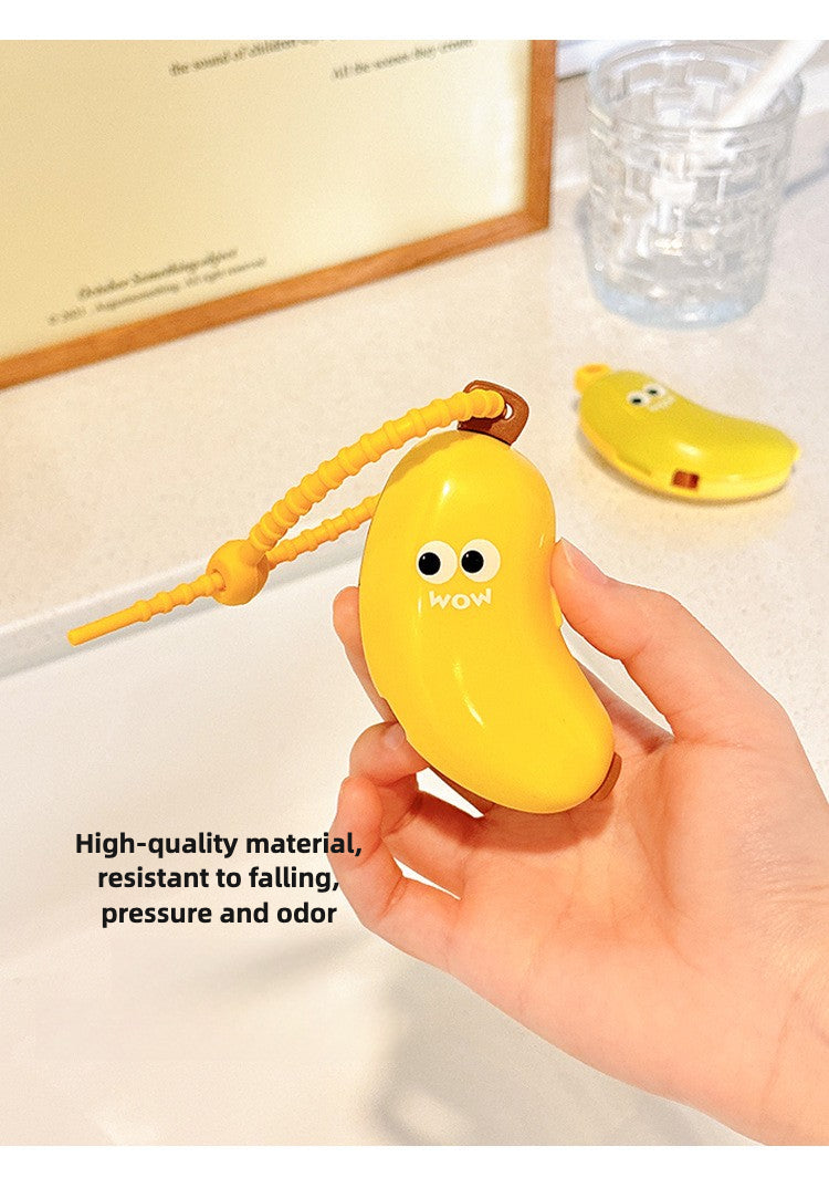 Toothbrush head protective cover, banana storage box, convenient storage cover, travel storage box