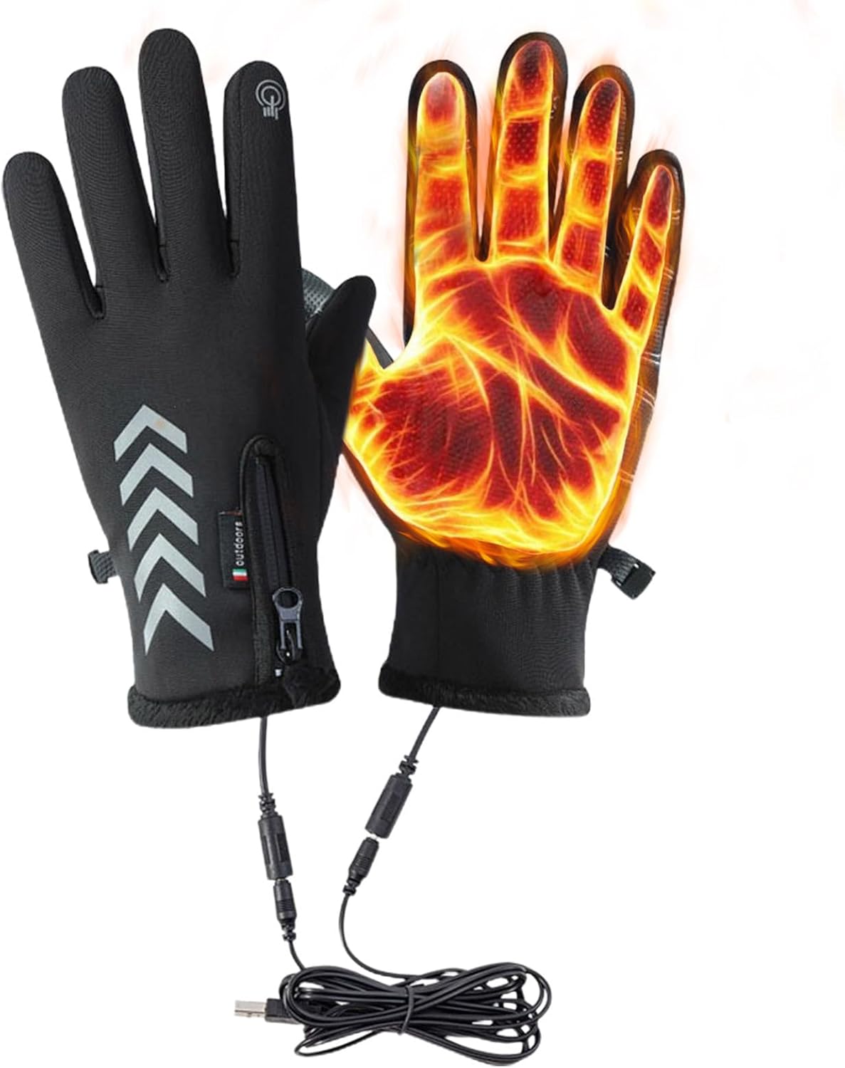 Winter USB Heated Warm Gloves