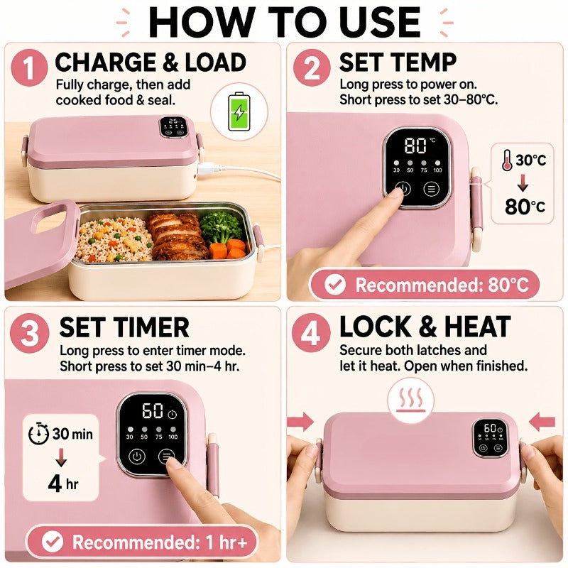 Smart Heated Lunch Box