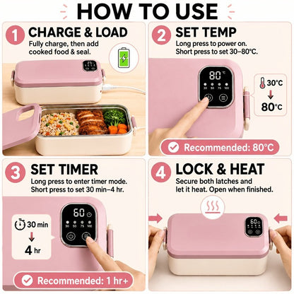 Smart Heated Lunch Box