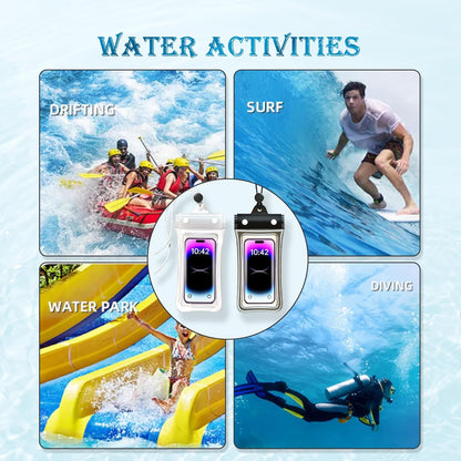 Universal Waterproof Mobile Phone Bag, The Best Choice for Outdoor Sports, Swimming, etc., Suitable for 99% of Mobile Phones