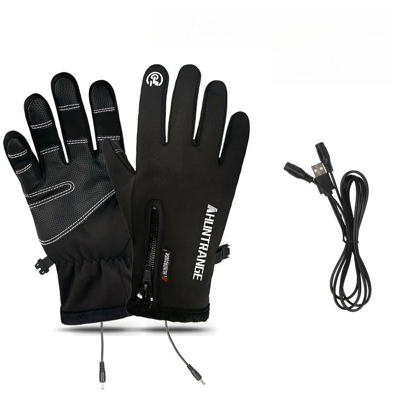 Outdoor Heated Gloves Windproof and Waterproof