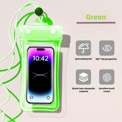 Universal Waterproof Mobile Phone Bag, The Best Choice for Outdoor Sports, Swimming, etc., Suitable for 99% of Mobile Phones