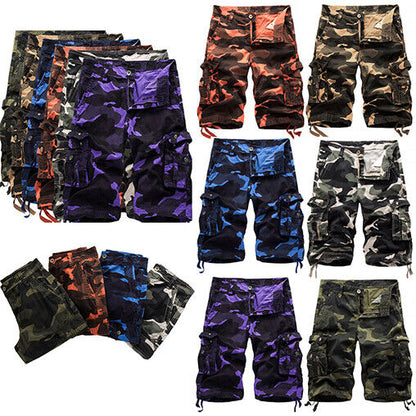 Petalsoul Outdoor Camo Cargo Shorts