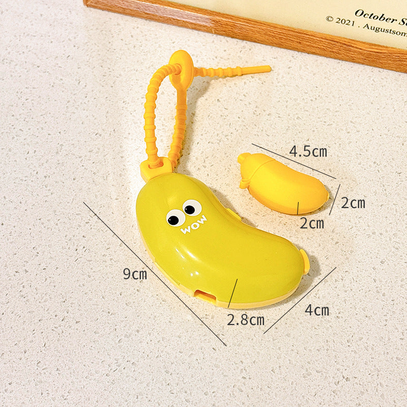 Toothbrush head protective cover, banana storage box, convenient storage cover, travel storage box