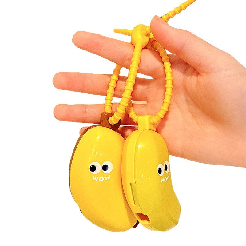 Toothbrush head protective cover, banana storage box, convenient storage cover, travel storage box