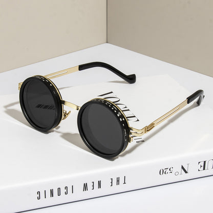 Purely handmade ND9-speed rotating adjustable brightness dimming sunglasses double polarized anti-glare glasses fishing sunglasses