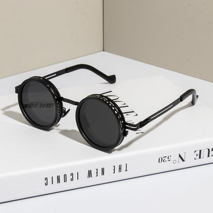 Purely handmade ND9-speed rotating adjustable brightness dimming sunglasses double polarized anti-glare glasses fishing sunglasses
