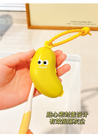 Toothbrush head protective cover, banana storage box, convenient storage cover, travel storage box