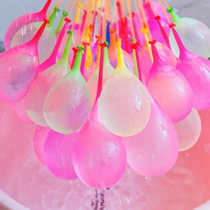 Quickly fill water balloons, water bombs and water fights