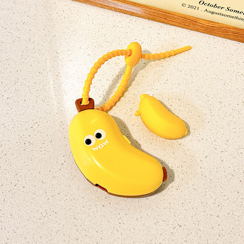 Toothbrush head protective cover, banana storage box, convenient storage cover, travel storage box