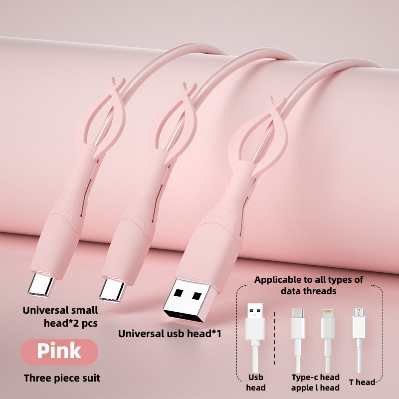 Mobile phone data cable protective cover, anti-bend and breakage, charging cable head protective cover, bundled storage