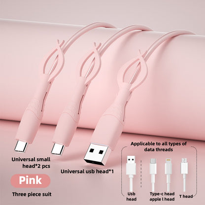 Mobile phone data cable protective cover, anti-bend and breakage, charging cable head protective cover, bundled storage
