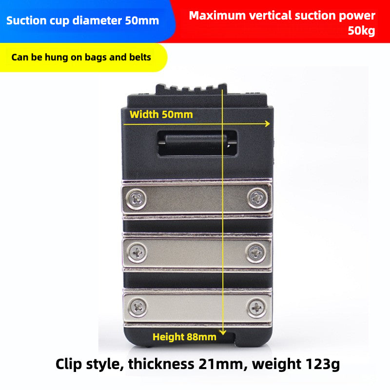Waist clip strong magnetic suction cup, belt clip strong magnetic rubber suction cup, strong magnetic suction cup, magnetic tool storage