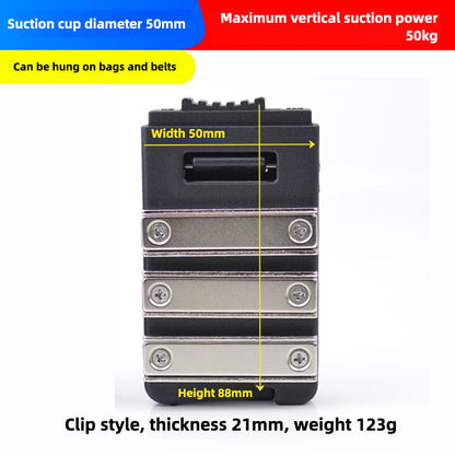 Waist clip strong magnetic suction cup, belt clip strong magnetic rubber suction cup, strong magnetic suction cup, magnetic tool storage