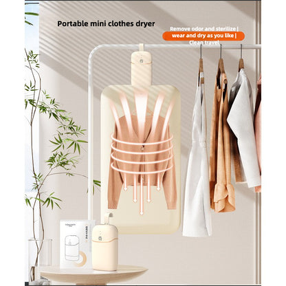 [Upgraded] Portable dryer, can be disinfected, small home use, travel, underwear sterilization