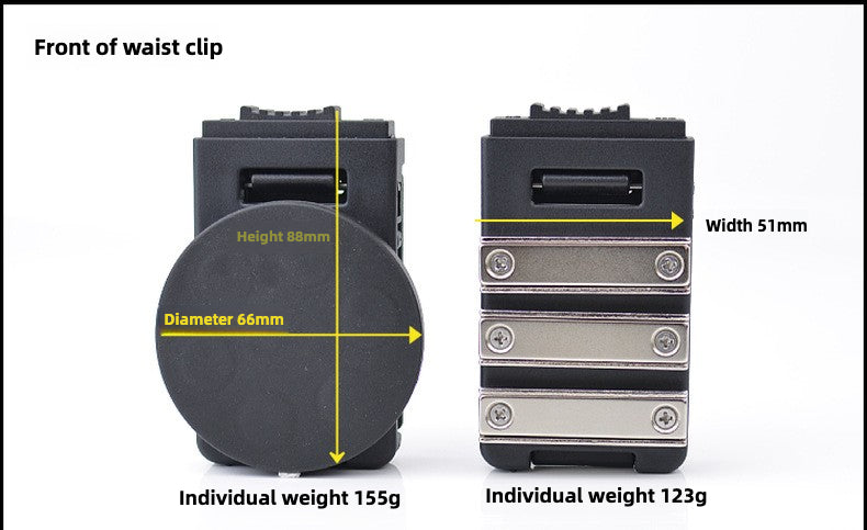 Waist clip strong magnetic suction cup, belt clip strong magnetic rubber suction cup, strong magnetic suction cup, magnetic tool storage