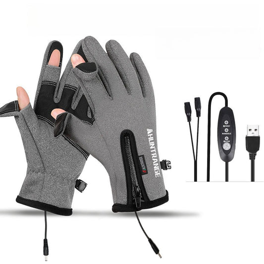 Outdoor Heated Gloves Windproof and Waterproof