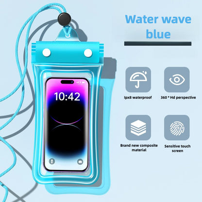 Universal Waterproof Mobile Phone Bag, The Best Choice for Outdoor Sports, Swimming, etc., Suitable for 99% of Mobile Phones