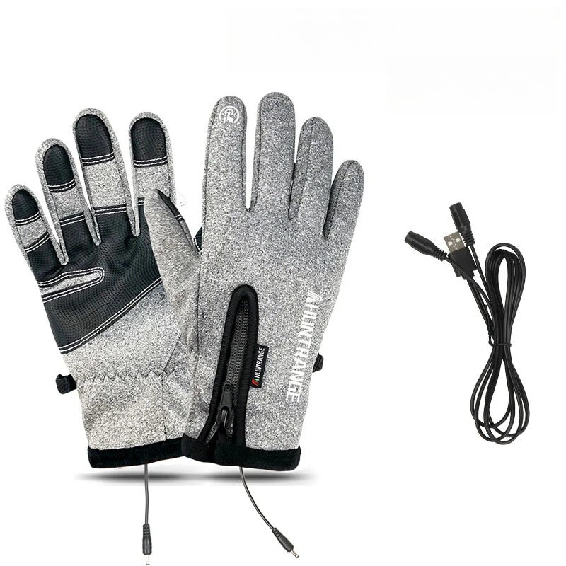 Outdoor Heated Gloves Windproof and Waterproof