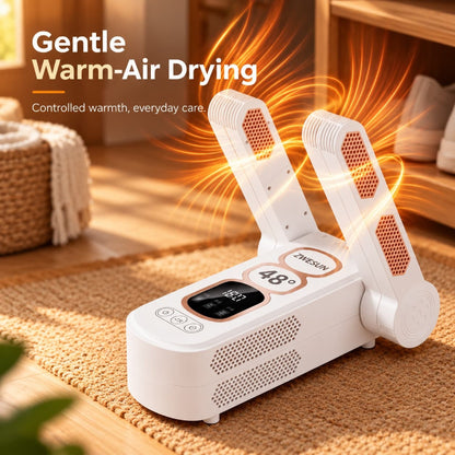 Foldable Warm-Air Shoe Dryer