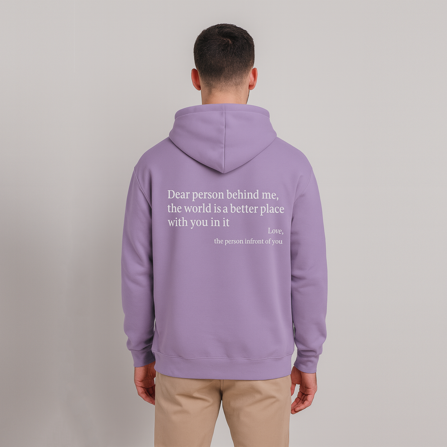 Dear Person Behind Me (You are enough) Hoodie