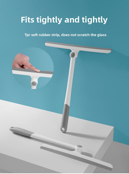 360° rotating T-shaped glass wiper, window household cleaner, bathroom cleaning wiper